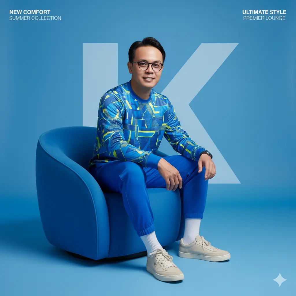 Modern K Advertisement